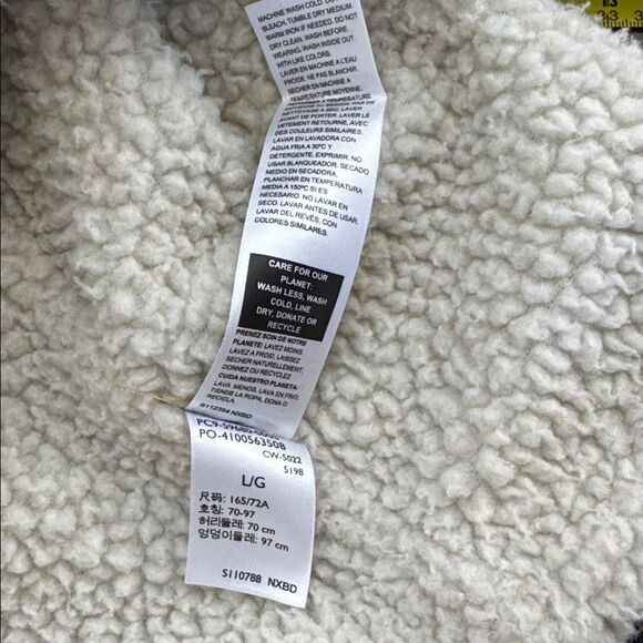 Levi’s Signature Trucker Sherpa lined denim jacket SZ L - Picture 6 of 16